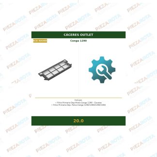 PACK DE MOPAS · Robot aspirador Conga 1590 Active · Ref 5160 recambio Piezarota · Ref 5160-M04
