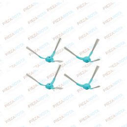 PACK 4 CEPILLOS LATERALES · Robot aspirador Conga 3290 Titanium · Ref 60095 recambio Piezarota · Ref 60095