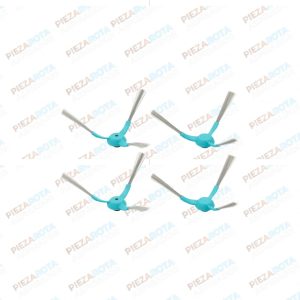 PACK 4 CEPILLOS LATERALES · Robot aspirador Conga 3290 Titanium · Ref 60095 recambio Piezarota · Ref 60095