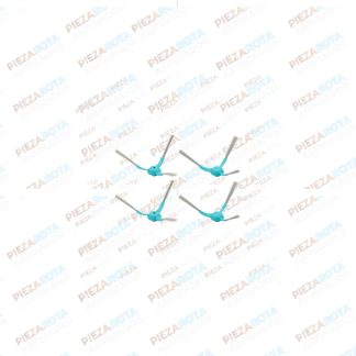 PACK 4 CEPILLOS LATERALES · Robot aspirador Conga 3890 Vital · Ref 60095 recambio Piezarota · Ref 60095-M02