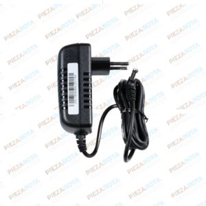 ADAPTADOR DE CORRIENTE 1'2A · Robot aspirador Conga 3290 Titanium · Ref 60128 recambio Piezarota · Ref 60128