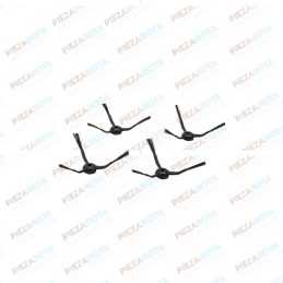 PACK 4 CEPILLOS LATERALES Robot aspirador Conga 8090 ULTRA · REF 60241 recambio Piezarota · Ref 60241