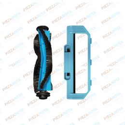 PACK DE CEPILLO MIXTO Y TAPA Robot aspirador Conga 1090 Connected Force · REF 60763 recambio Piezarota · Ref 60763