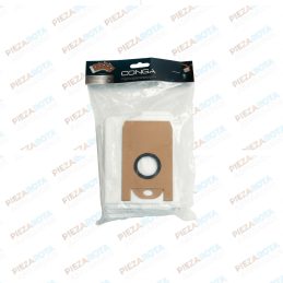 PACK DE 5 BOLSAS Robot aspirador Conga 7290 Eternal Home Genesis · REF 60934 recambio Piezarota · Ref 60934