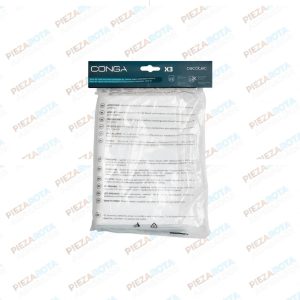 Pack de 3 bolsas para aspirador de trineo Conga PowerBag XL (Consumible) Pack de 3 bolsas para aspirador de trineo Conga