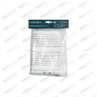 Pack de 3 bolsas para aspirador de trineo Conga PowerBag XL (Consumible) Pack de 3 bolsas para aspirador de trineo Conga
