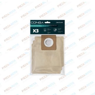 Pack de 3 bolsas para aspirador de trineo Conga Pack de 3 bolsas