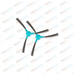 PACK DE 2 CEPILLOS LATERALS Robot aspirador Conga 7490 Immortal Genesis · REF 60999 recambio Piezarota · Ref 60999