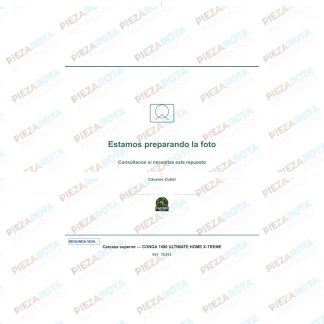 CARCASA SUPERIOR Robot aspirador Conga 7490 Ultimate Home X-treme · REF 76291 recambio Piezarota · Ref 76291-M02
