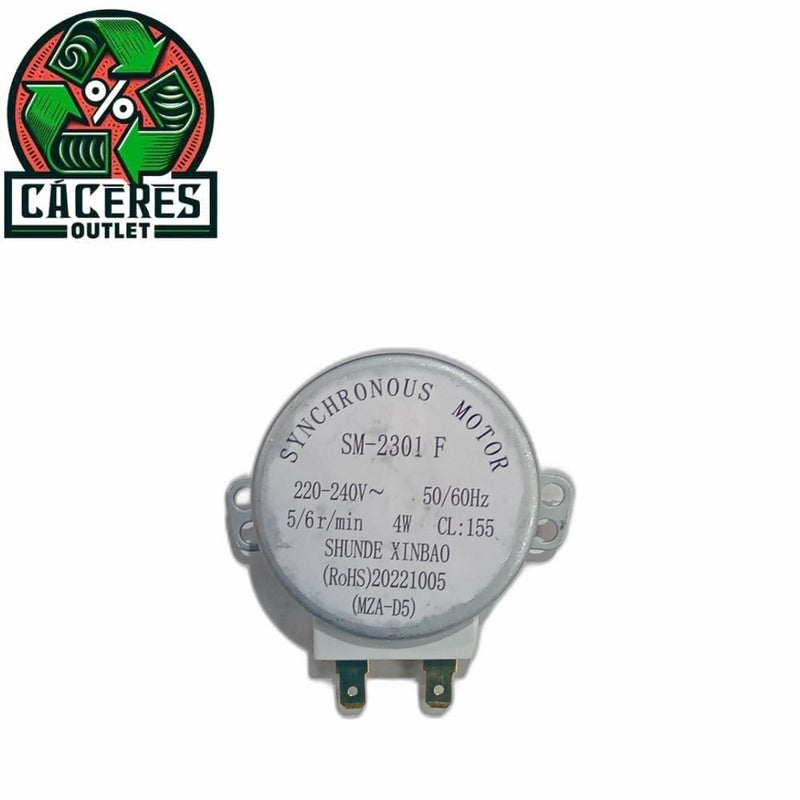 MOTOR PLATO SM-2301F1 (MZA-D5) recambio Piezarota · Ref 77098