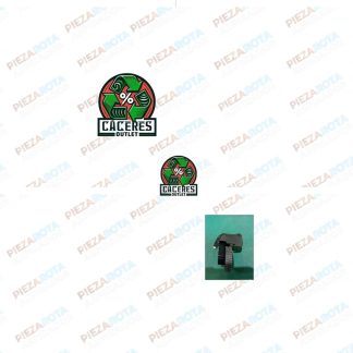 RUEDA L Robot aspirador Conga Serie 1090 · REF 80530 recambio Piezarota · Ref 80530-M14