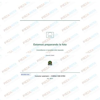CONECTOR WATERTANK Robot aspirador Conga 1290 Gyro · REF 80541 recambio Piezarota · Ref 80541