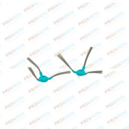 PACK 2 CEPILLOS LATERALES Robot aspirador Conga 1290 Gyro · REF 80559 recambio Piezarota · Ref 80559