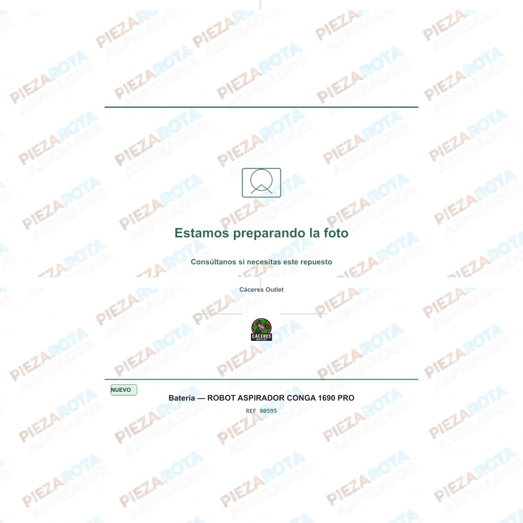 BATERIA recambio Piezarota · Ref 80595-M04