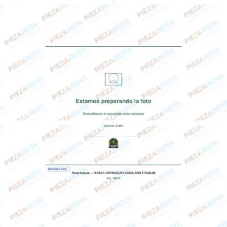PARACHOQUES Robot aspirador Conga 3890 Titanium · REF 80679 recambio Piezarota · Ref 80679-M07