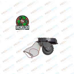 RUEDA L Robot aspirador Conga 3890 Titanium · REF 80681 recambio Piezarota · Ref 80681-M07