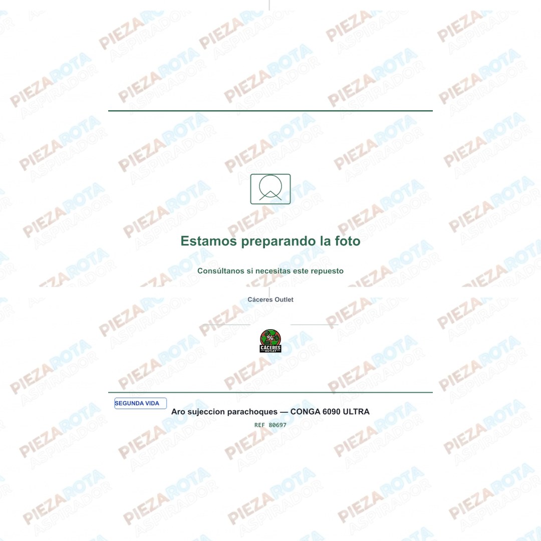 ARO SUJECCION PARACHOQUES recambio Piezarota · Ref 80697-M05