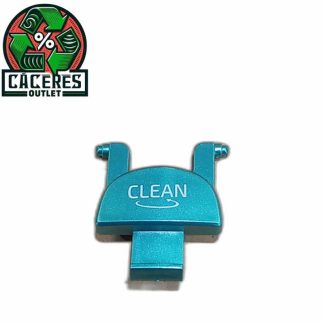 BOTON CLEAN LETRAS BLANCAS (VERDE AZULADO) recambio Piezarota · Ref 81548-M03