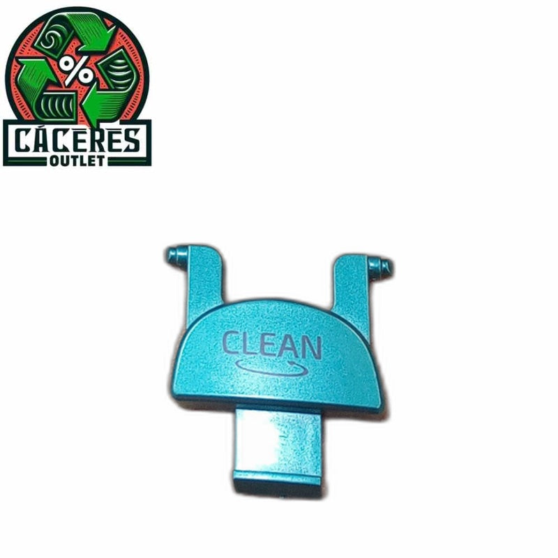 BOTON CLEAN LETRAS NEGRAS (VERDE AZULADO)