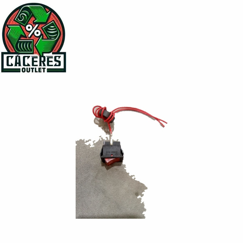 INTERRUPTOR ON/OFF ROJO