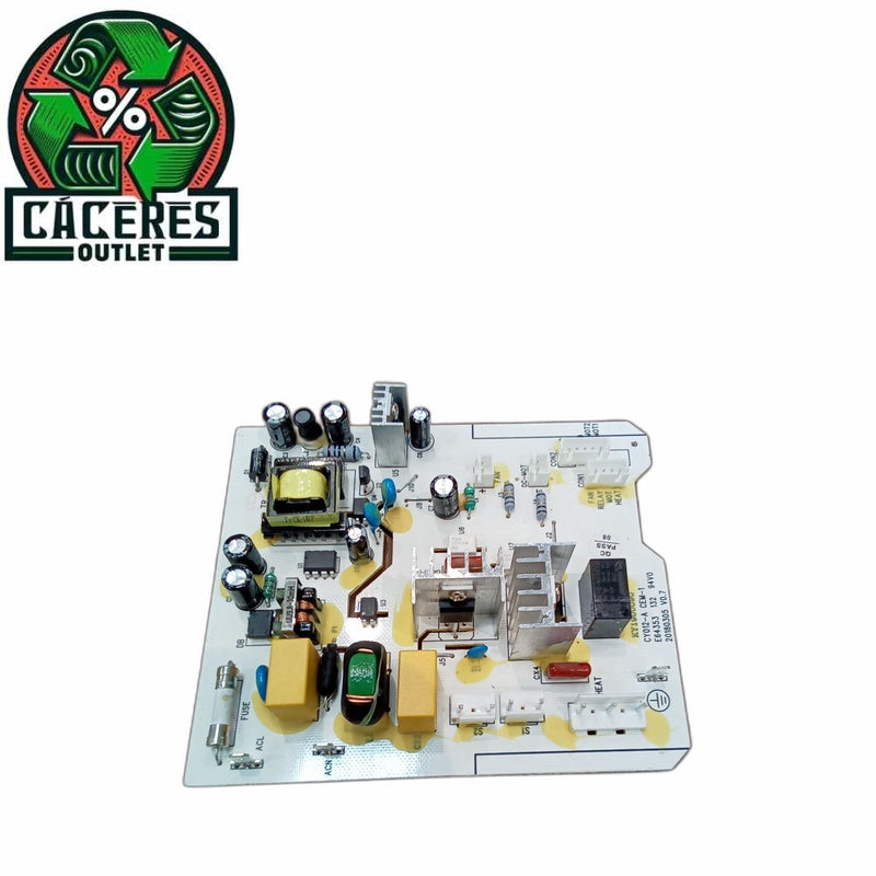 PCB BLANCA CONECTOR DOBLE CORTO (4-5 PINES) recambio Piezarota · Ref 86005