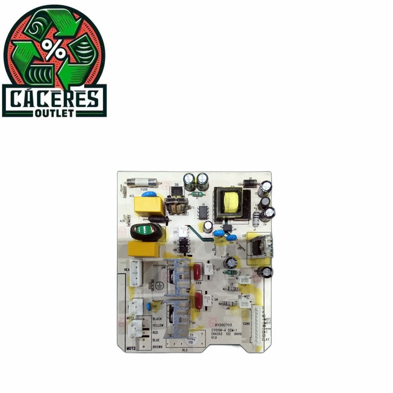 PCB BLANCA CONECTOR LARGO (10 PINES) recambio Piezarota · Ref 86007