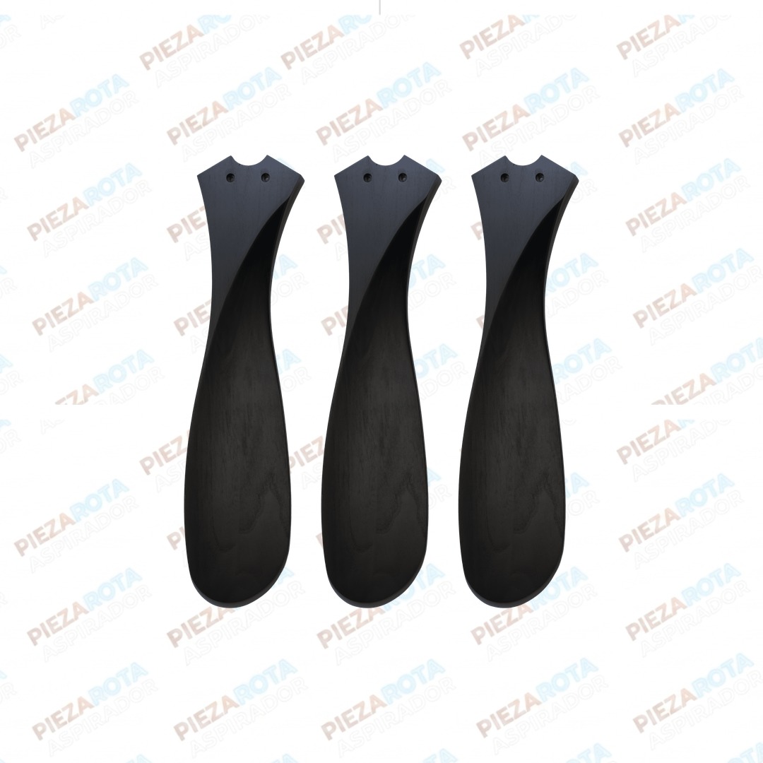 Aspa de madera negra (pack 3) energysilence aero 5290 stone pro Aspa de madera negra
