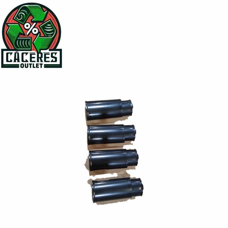 KIT 4 SOPORTES PARED(NEGRO)