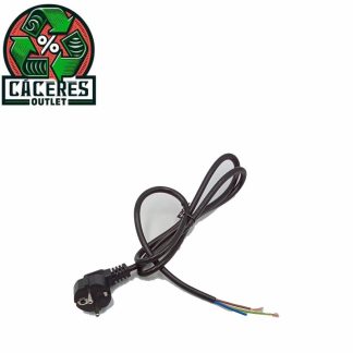 CABLE DE ALIMENTACION NEGRO recambio Piezarota · Ref 91257