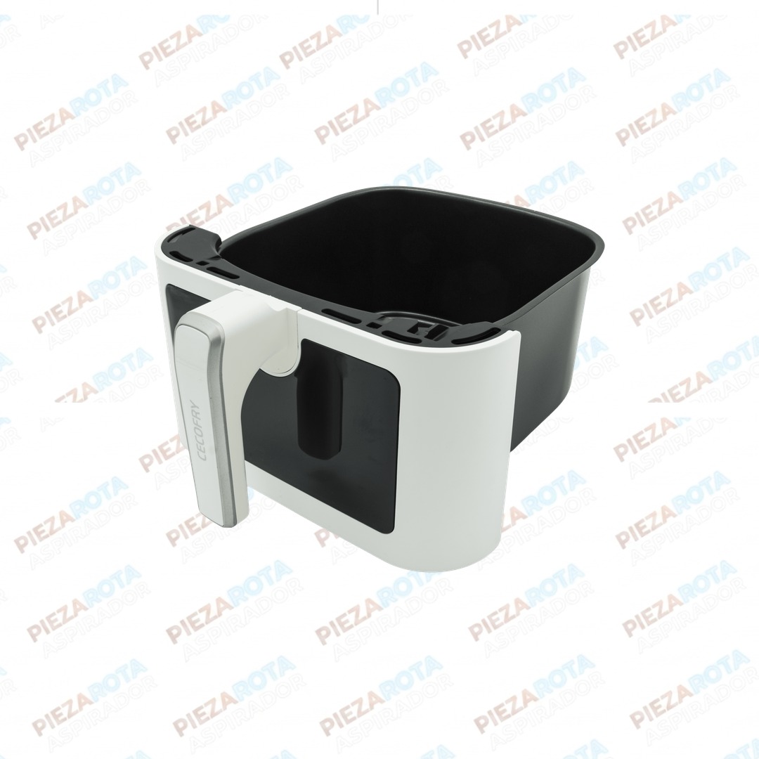 Cestillo con mango Cecofry Experience Window White 6000 Cestillo con mango