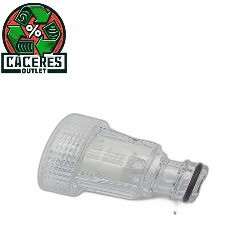 CONECTOR MACHO TRANSPARENTE