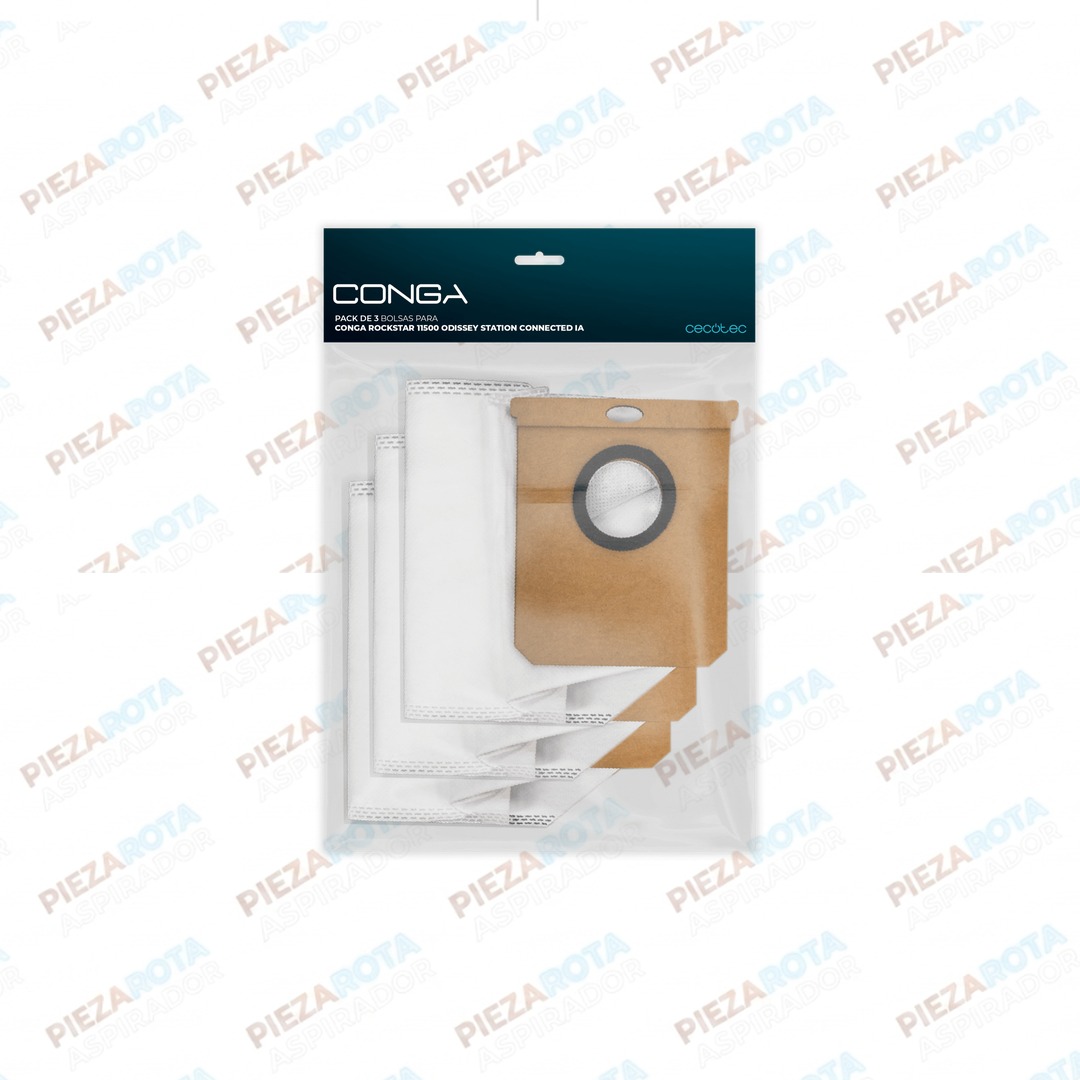 Pack de 3 bolsas para Conga Rockstar 11500 Odyssey Station Connected IA Pack de 3 bolsas para Conga Rockstar 11500 Odyss