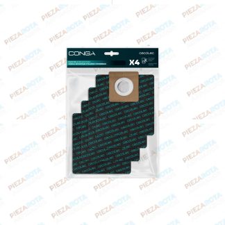 Pack de 4 bolsas para Conga Rockstar Cyclonic Powerbag Pack de 4 bolsas