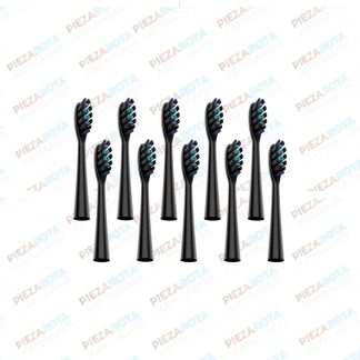 Pack de recambios 10 cabezales hard para ToothCare UltraSonic Pack de cabezales cepillo eléctrico