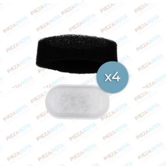 Pack 4 Filtros Pumba 3200 Refresh Inox Pack 4 Filtros