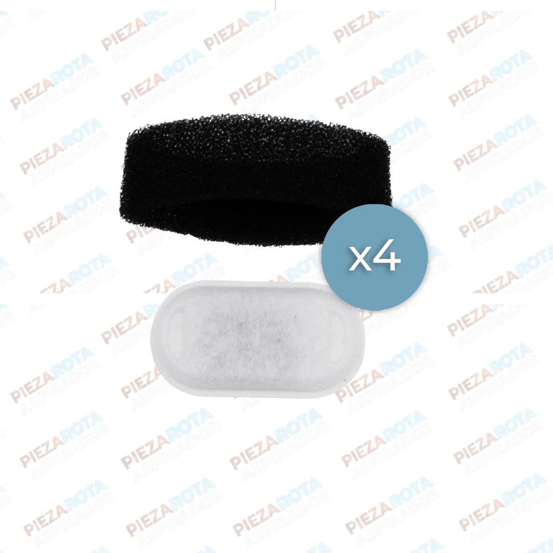 Pack 4 Filtros Pumba 3200 Refresh Inox Pack 4 Filtros
