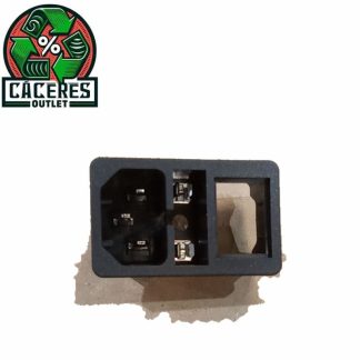 CONECTOR MACHO ALIMENTACION