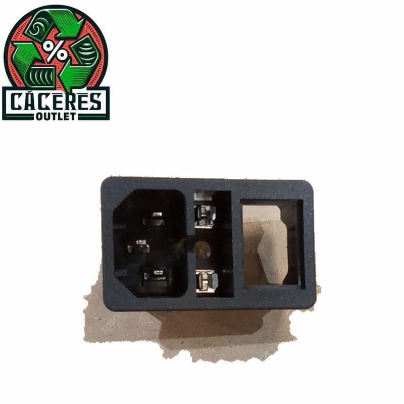 CONECTOR MACHO ALIMENTACION